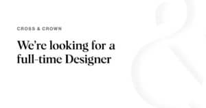 We're Hiring a Full-time Designer