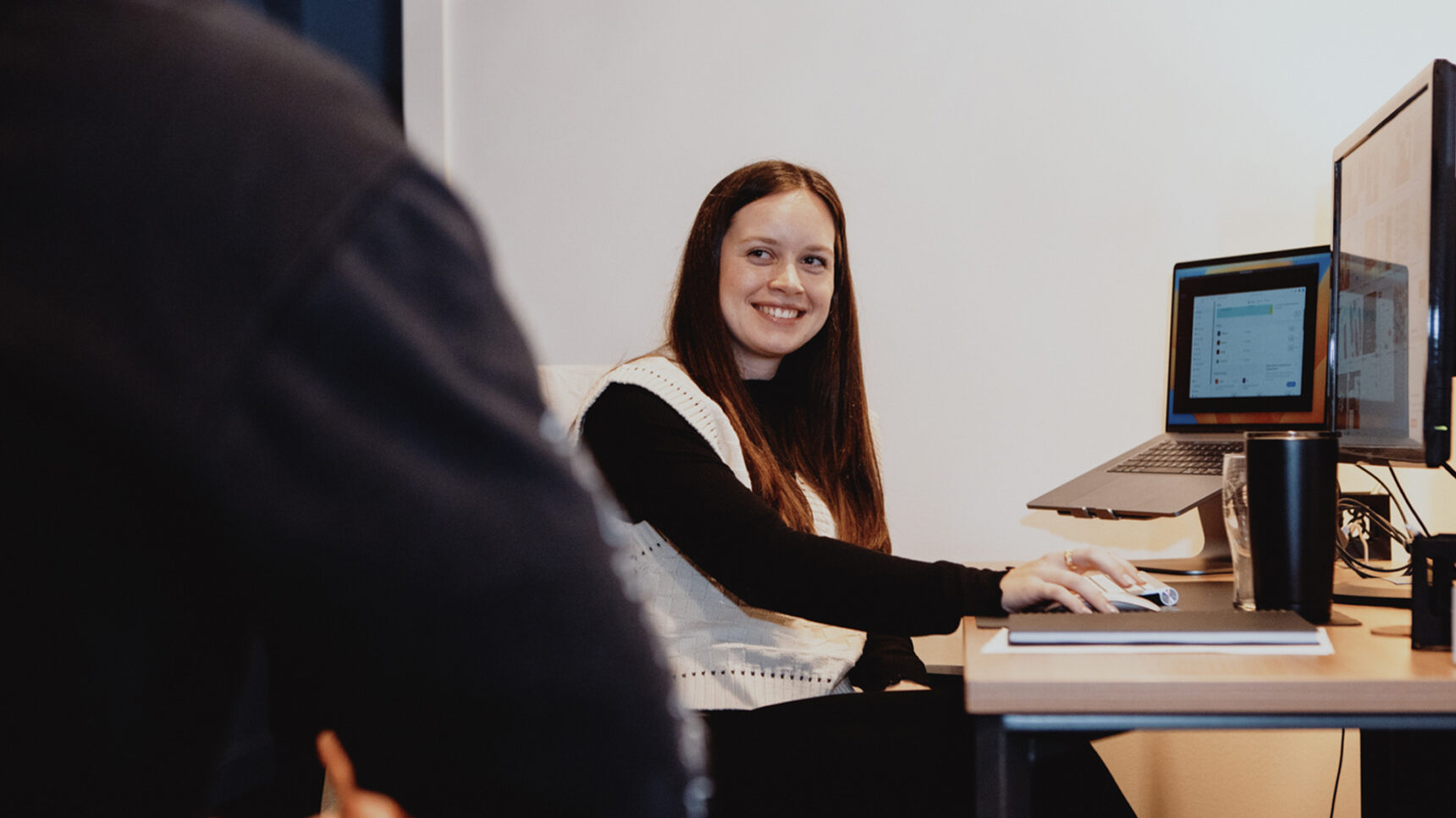 Maddie our new designer