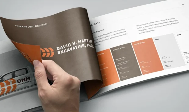 DHM Brand Book Mockup
