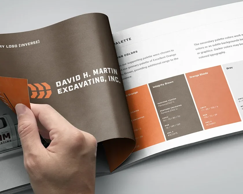 DHM Brand Book Mockup