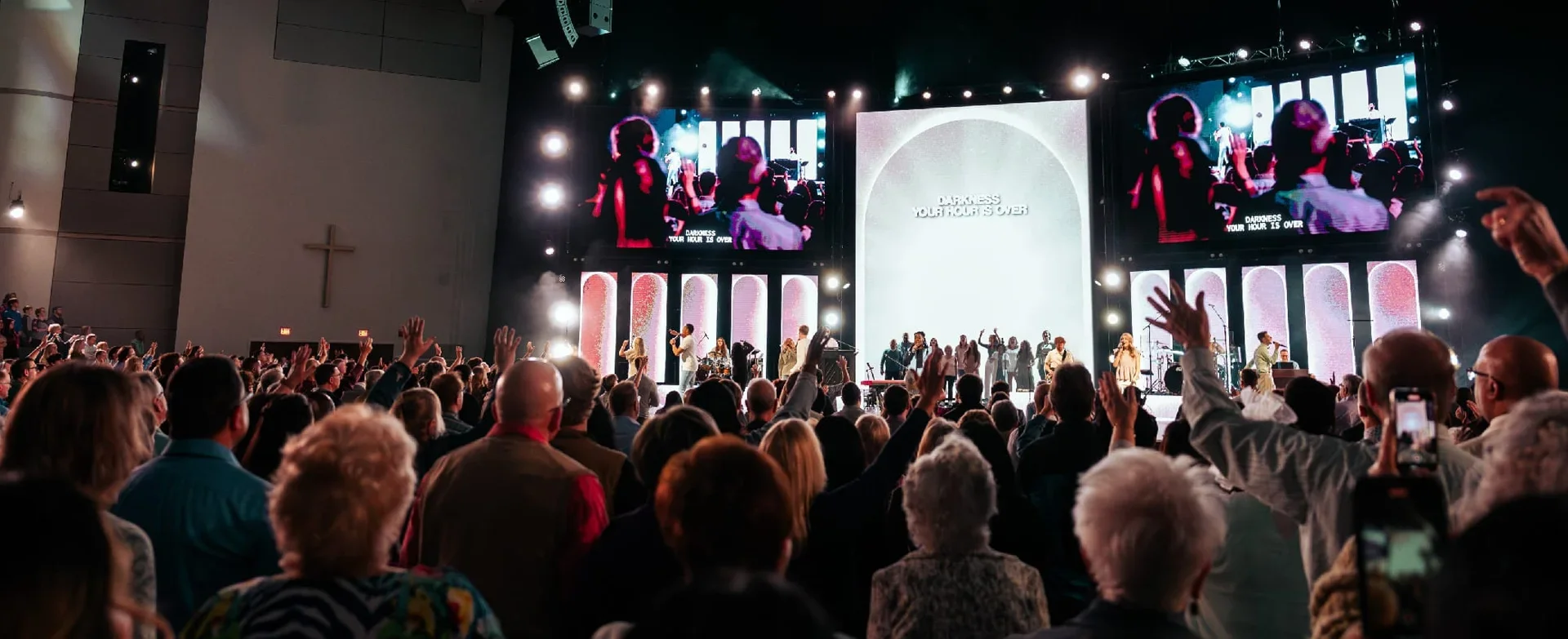 Grand Rapids First worship service