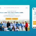 Source to Sea Cleanup mockup on desktop and mobile device