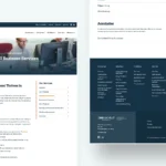 CAEDC Website mockups
