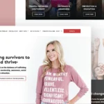 HopeInspireLove website mockup