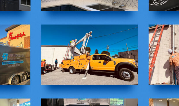 Print photo of yellow truck.