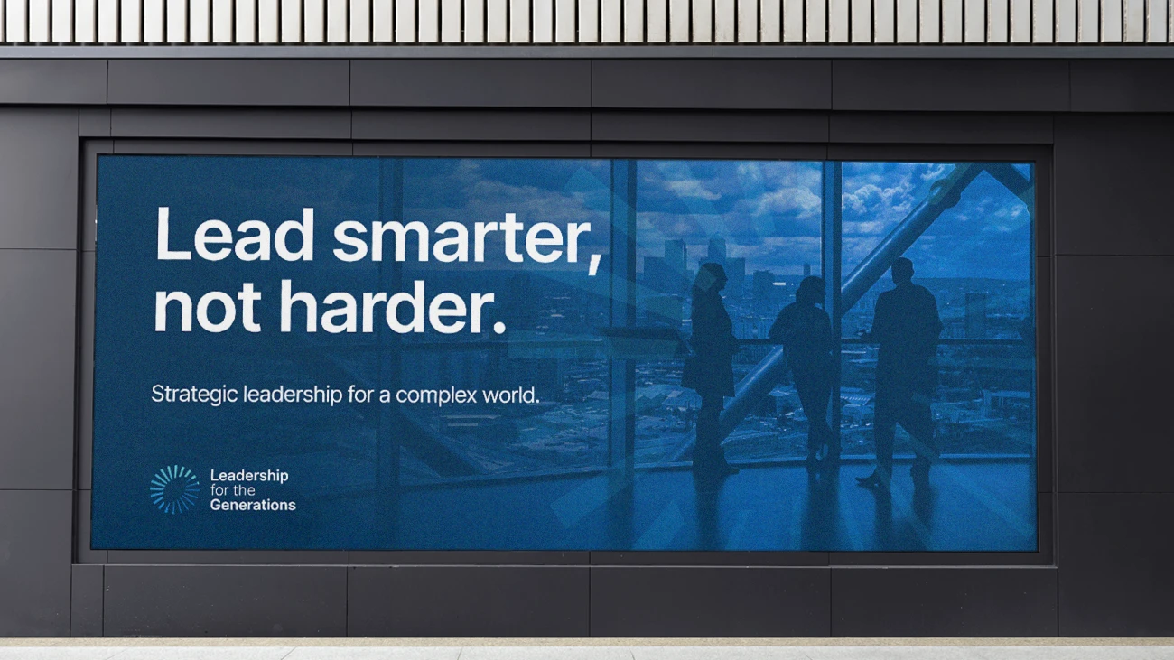 Leadership for the Generations advertisement