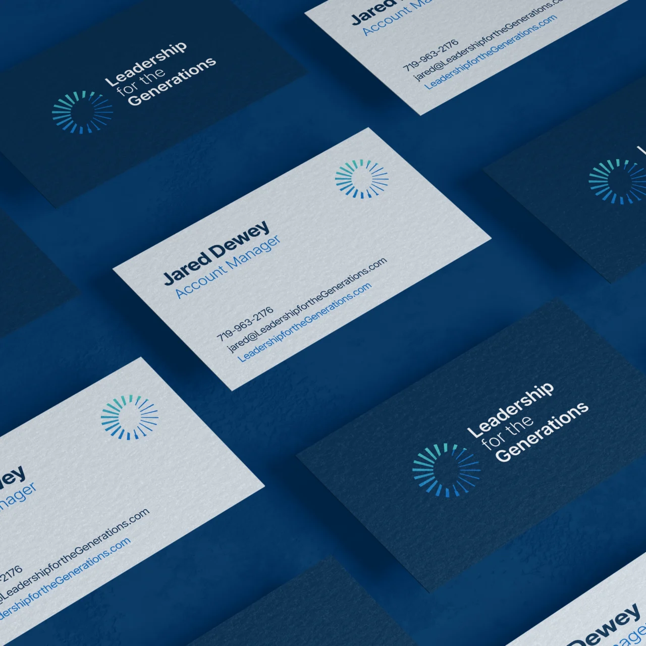 Leadership for the Generations Business Cards