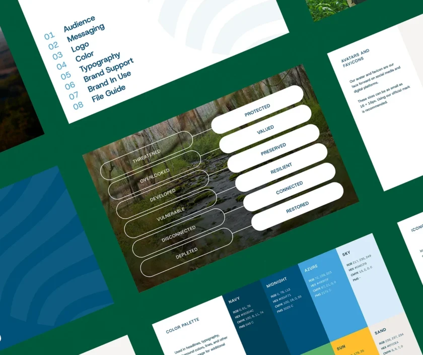 ClearWater Conservancy branding guide